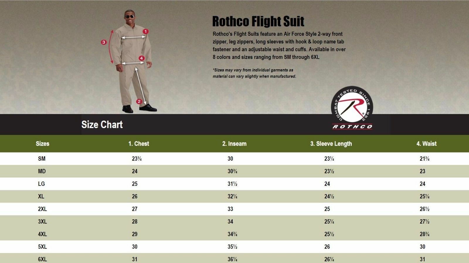 SALE! Flight Suit AF Style Flight Coveralls Camo or Solid ROTHCO – SAVE 20% OFF