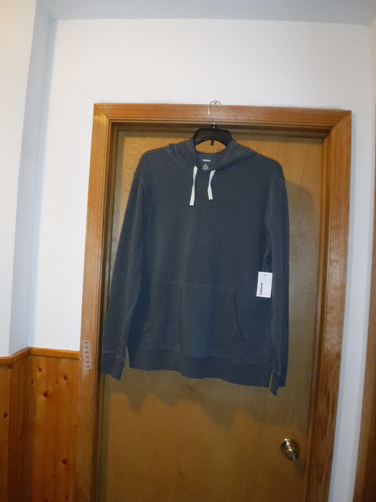 Long Sleeve Pull On Men’s Hoodiesize XL,Sonoma 2 Kangaroo Pockets NWT