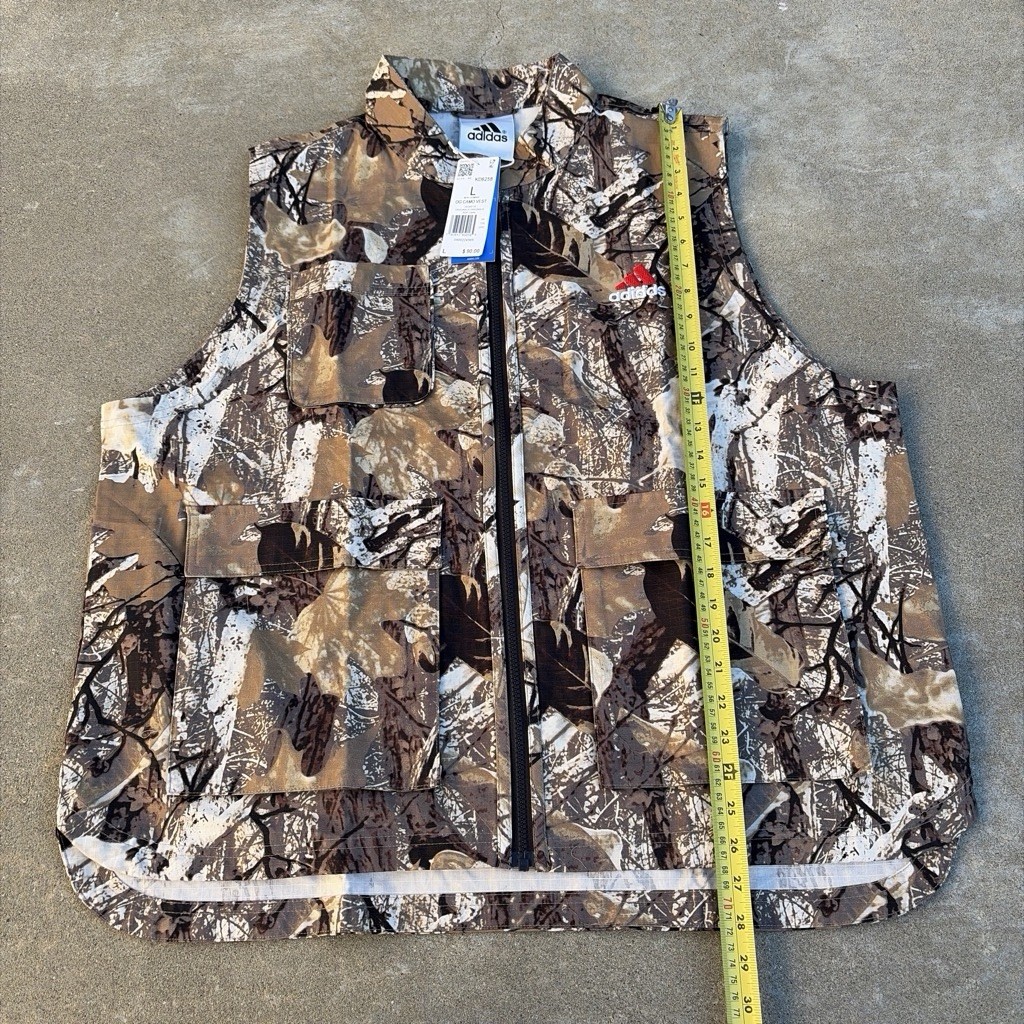 NWT Adidas Originals Camo Vest Men’s Size L KD6258