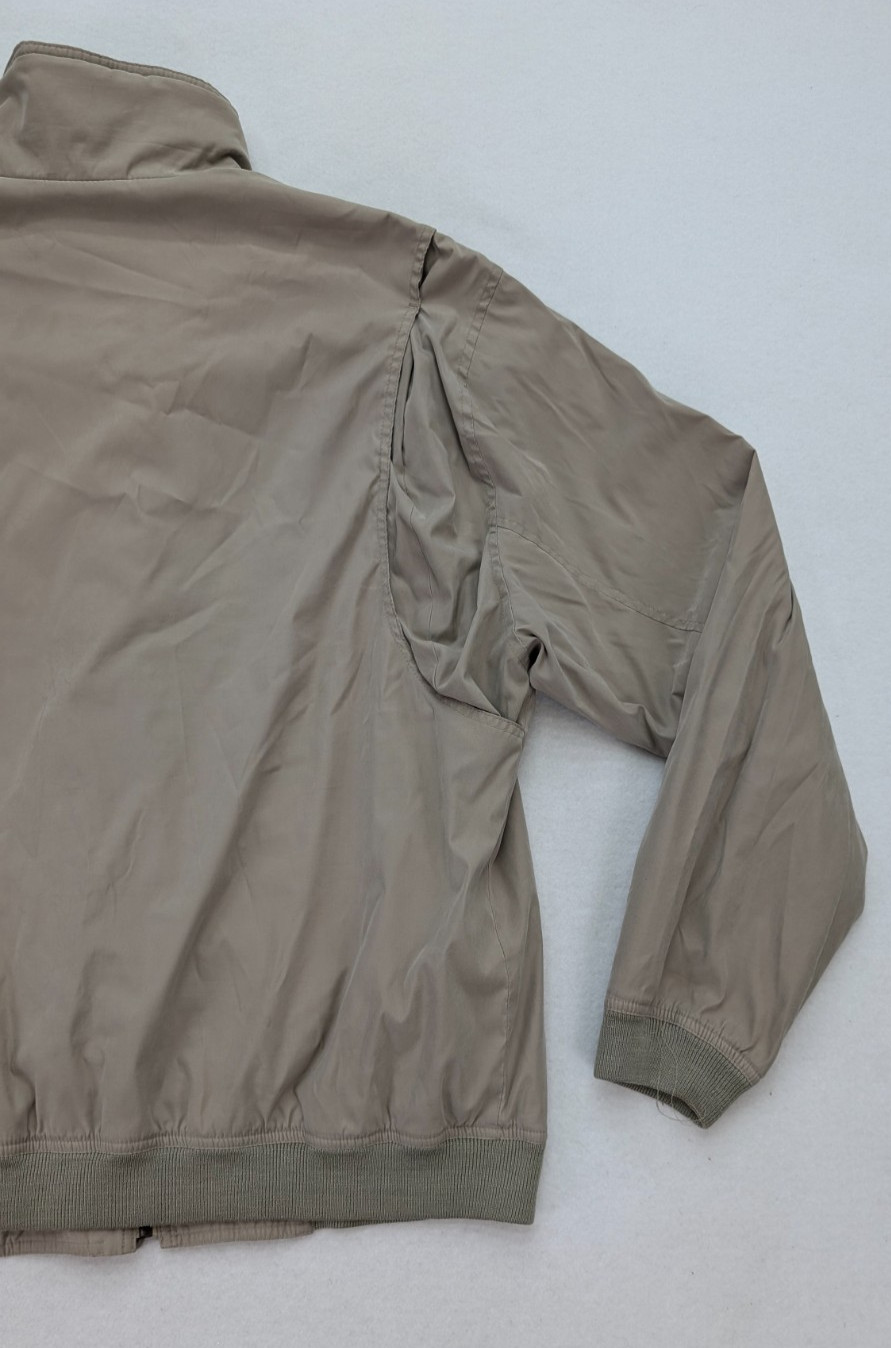 Towne by London Fog Men’s Jacket Size XLT Beige Long Sleeve Full Zip Fall Spring