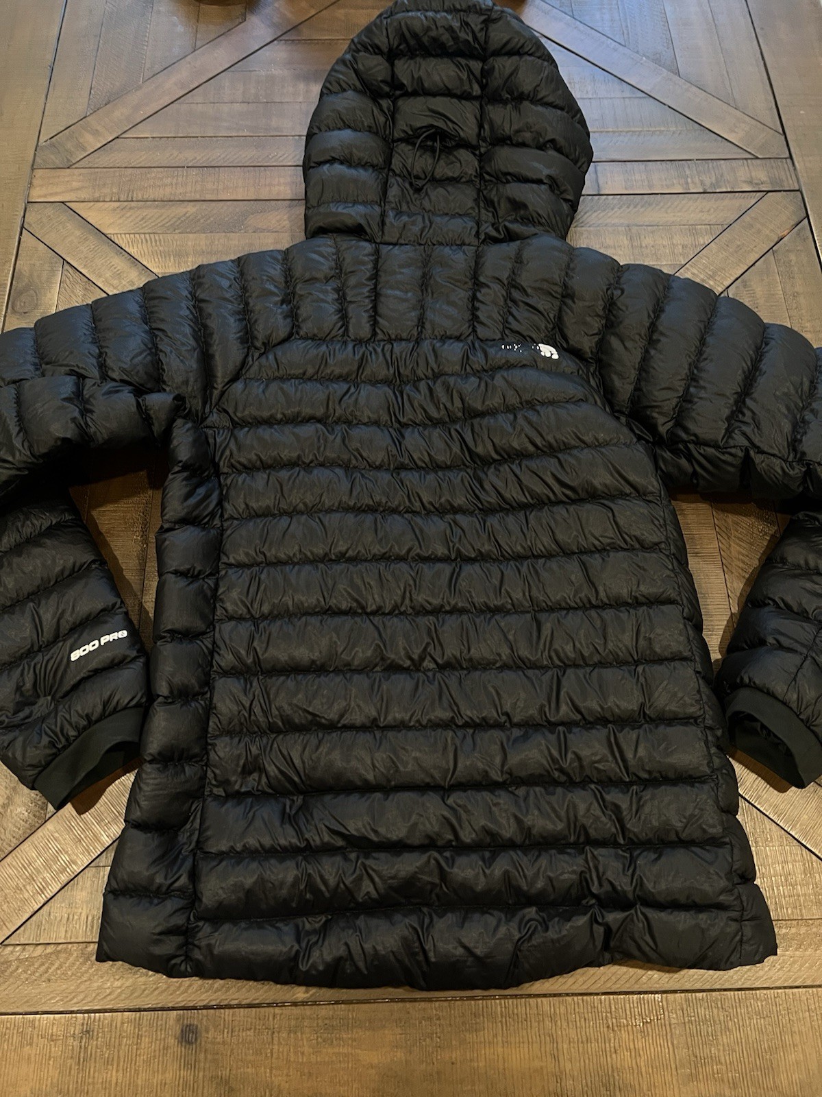 The North Face Summit Series Breithorn Hoodie Black Size M 800 Fill Down Puffer