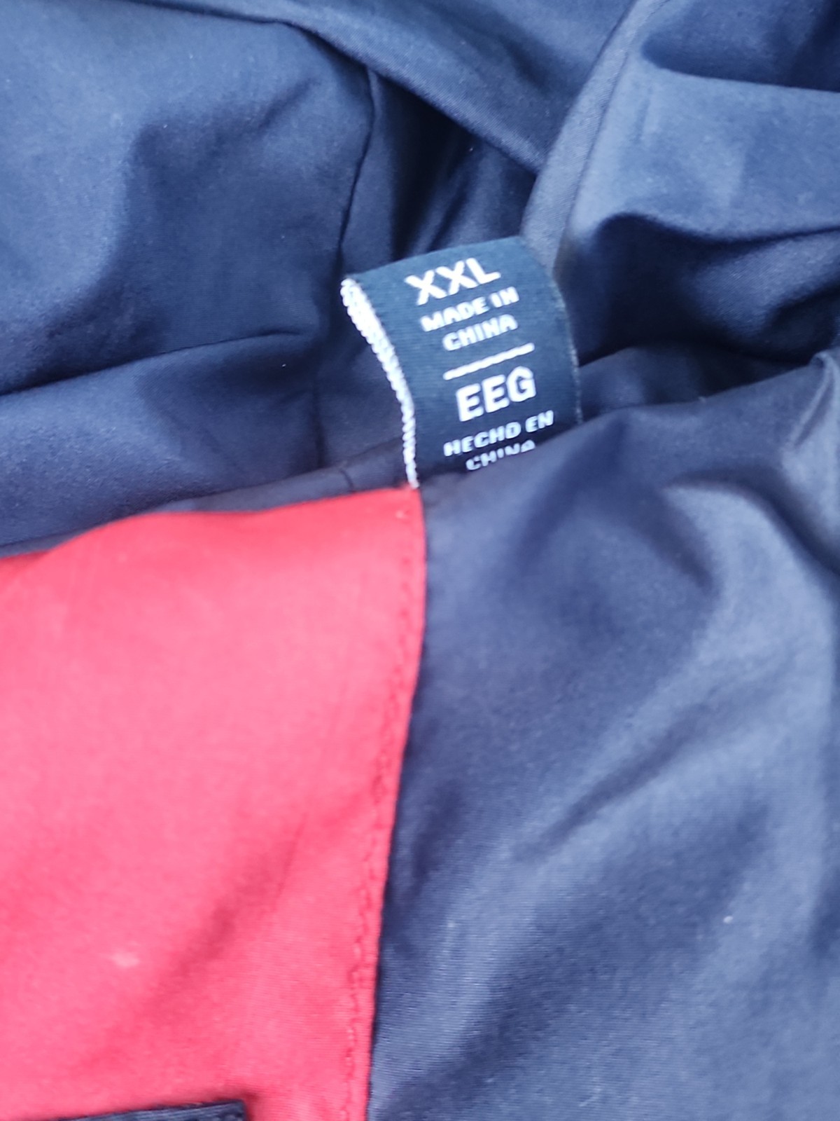 Tommy Hilfiger Men’s Arctic Cloth Quilted Snorkel Bomber Jacket Hooded Size XXL