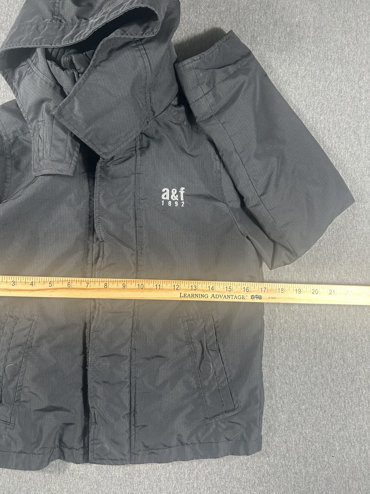 Abercrombie & Fitch All-Season Weather Warrior Hooded Jacket Size S
