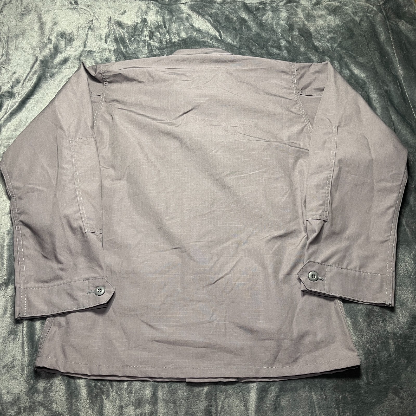 Propper BDU Coat Sz Medium Reg Gray Tactical Shirt Pockets Ripstop F545438020