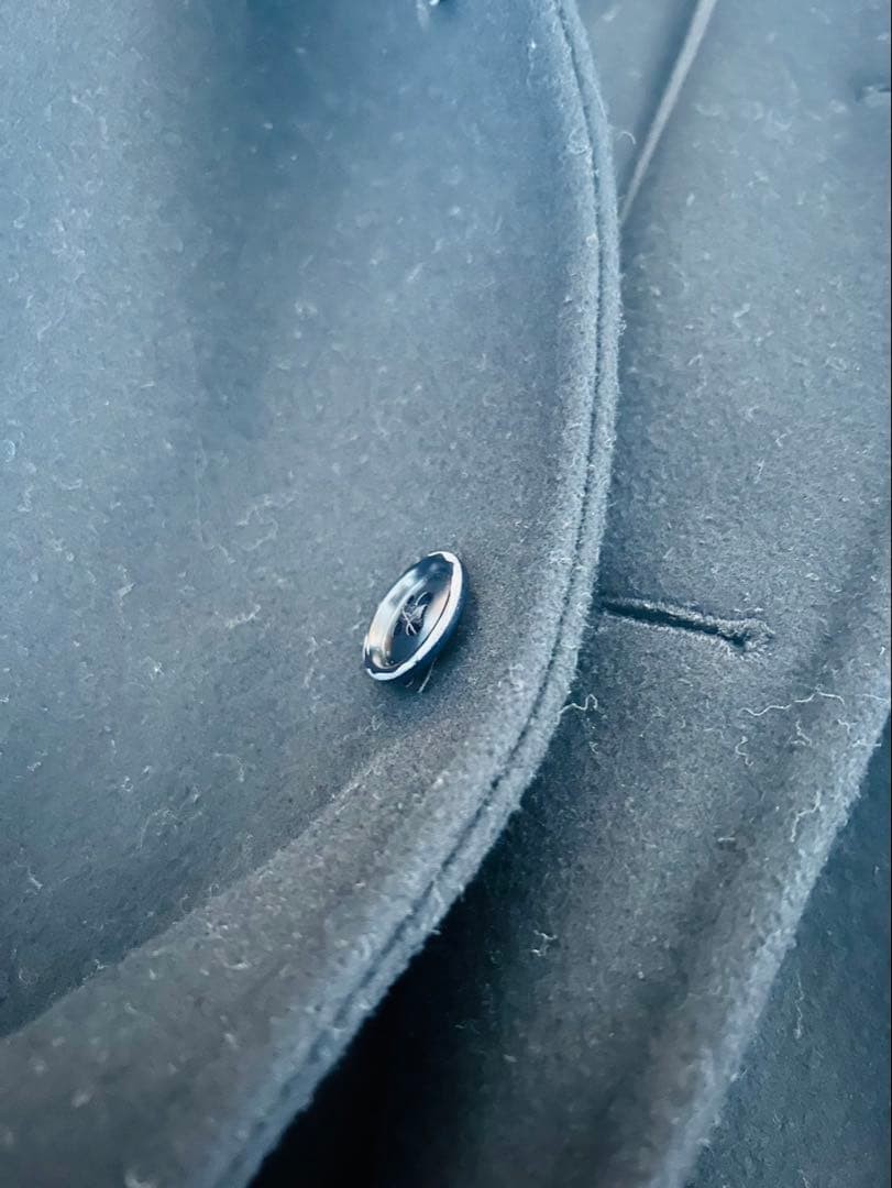 Used 2016 Raf Simons Oversized Coat Size 48 Black Length 105cm