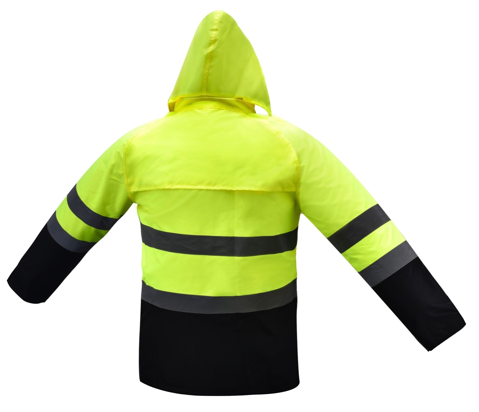 Yellow High Visibility Safety Rain-suit/ Jacket and Pants Set
