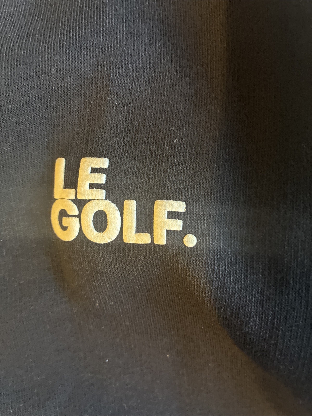 Le Golf Varsity Jacket – Black and White Men’s Large