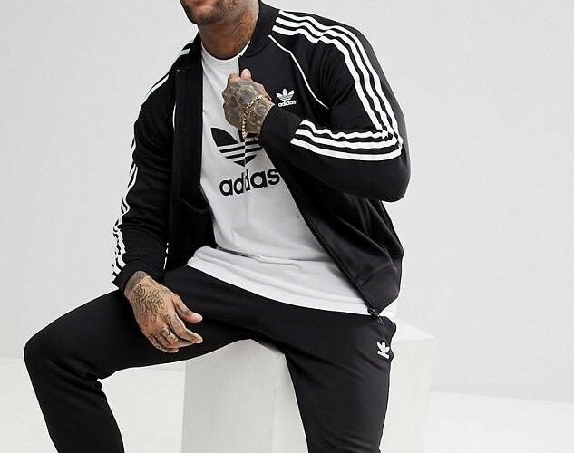 Men’s L Trefoil adidas ORIGINALS Superstar Track Jacket US Mens size L CW1256