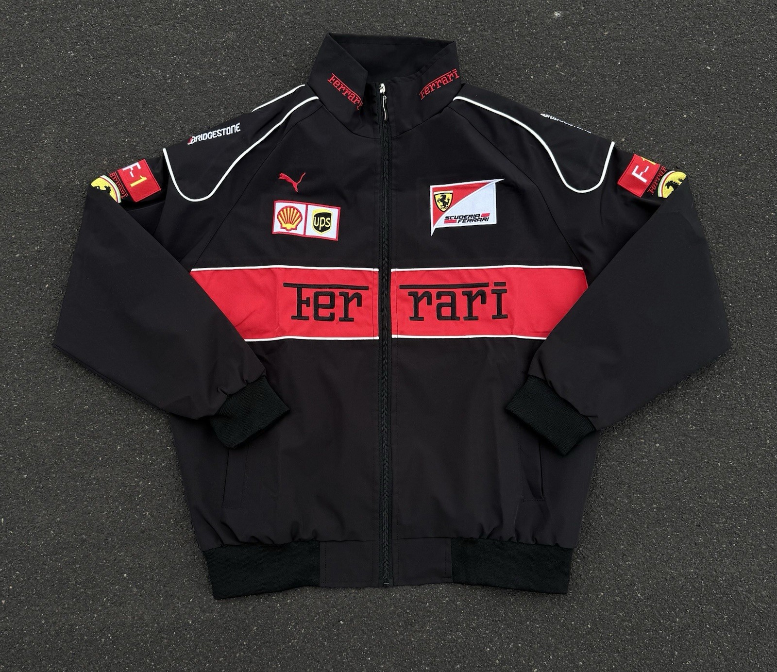 Ferrari F1 Vintage Racing Unisex Streetwear Jacket