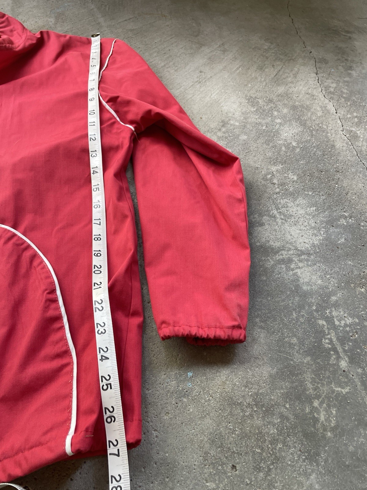 Real Vintage Rain Jacket Windbreaker Coat 70’s Men’s Dry Clean Only