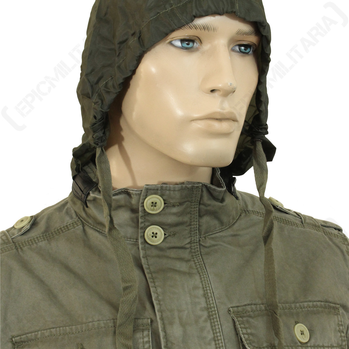 Brandit Britannia Jacket – Olive – Coat Green Military Hood Top All Sizes New