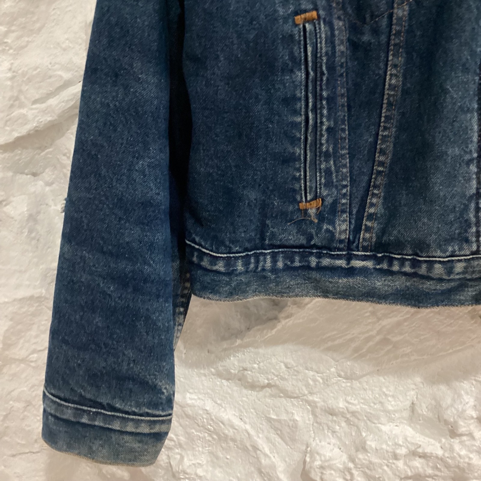 Vintage Levis Denim Blanket Lined Trucker Jacket Sz 54 USA Made 72506 0316 XXL