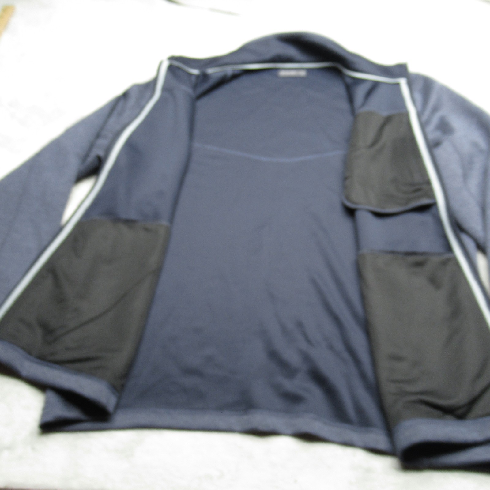 Hi-Tec Thermo Jacket Mens XL Navy Full Zip Performance Softshell Thermal NEW