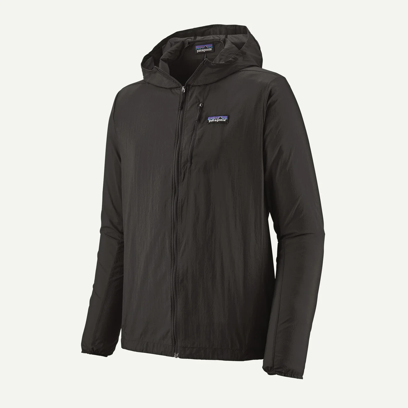 Mens Houdini Jacket Black Lightweight Windbreaker Hooded Coat
