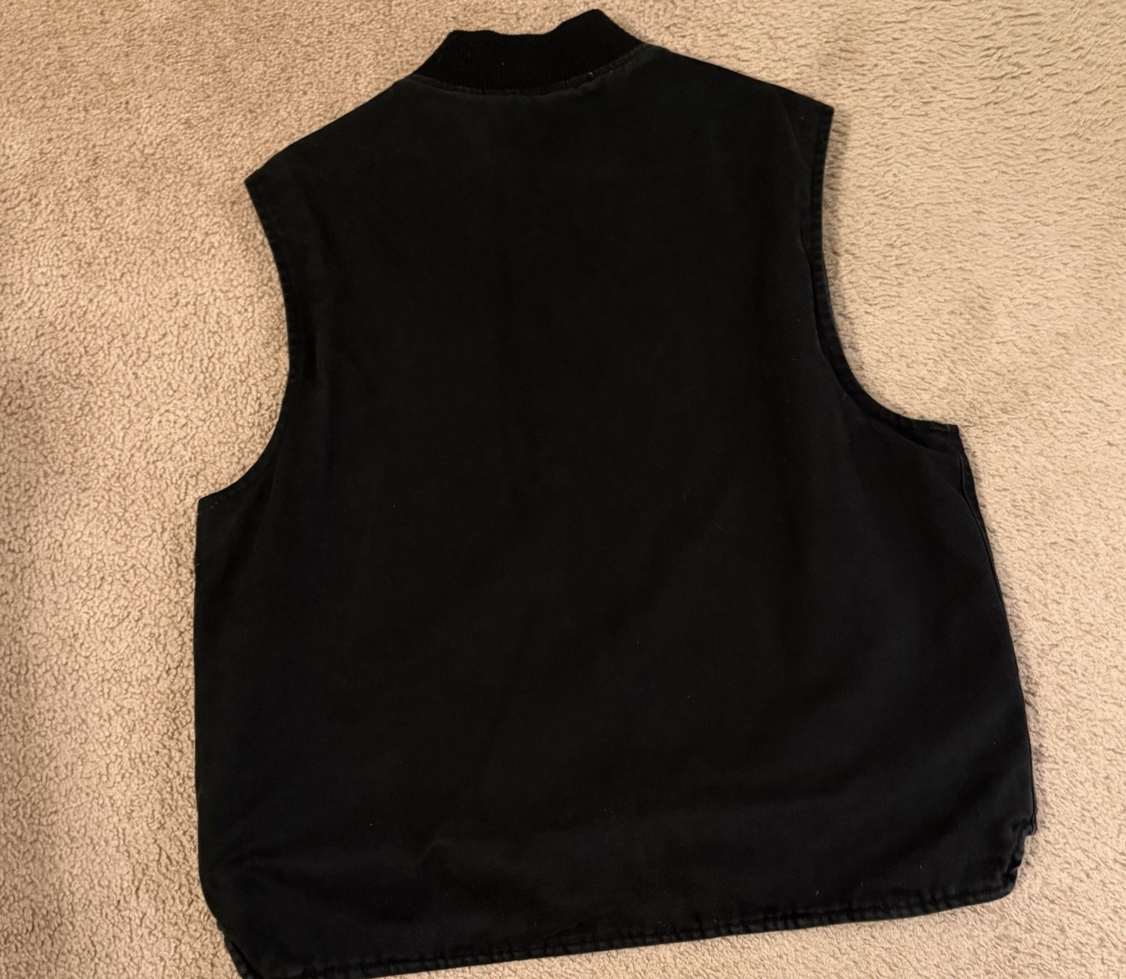 Vintage Swingster Workwear Canvas Vest – «Our Business Is Growing» (Rawl Brand)