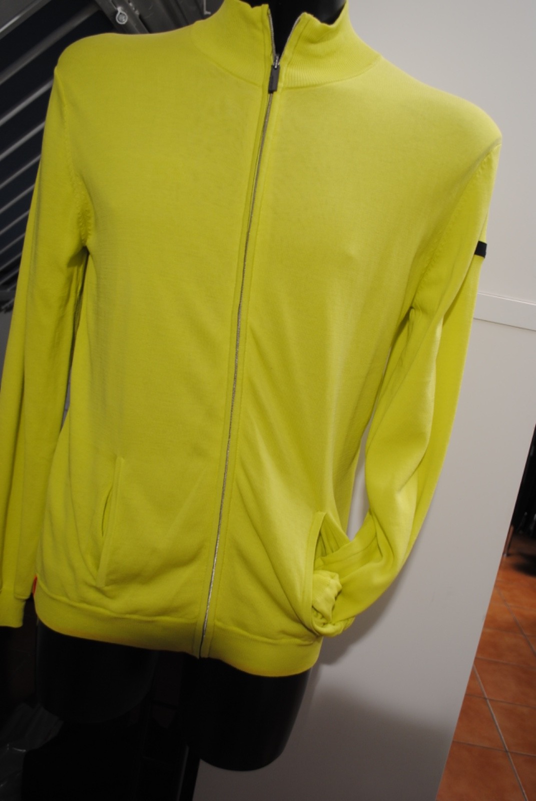 RRD ROBERTO RICCI DESIGN CARDIGAN ZIP COTTON SIZE 50 240.00