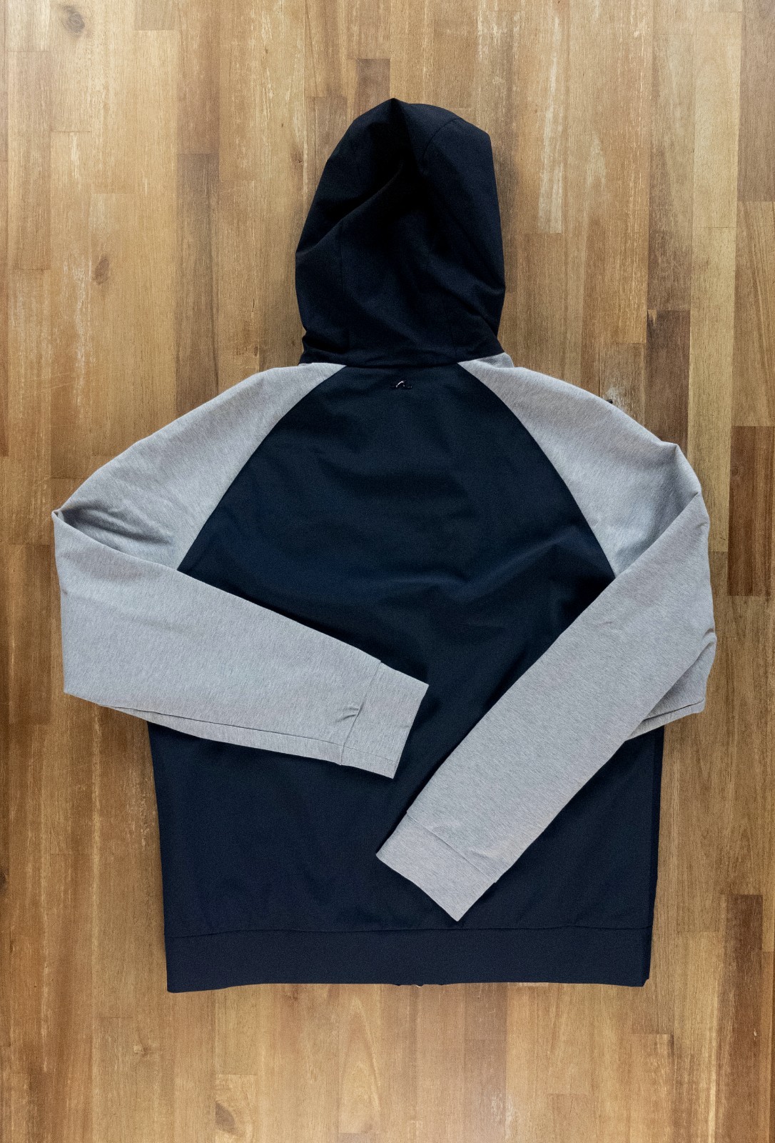 (NO CUSTOMS TAX) PAUL & SHARK navy blue paneled hooded casual jacket Size Large