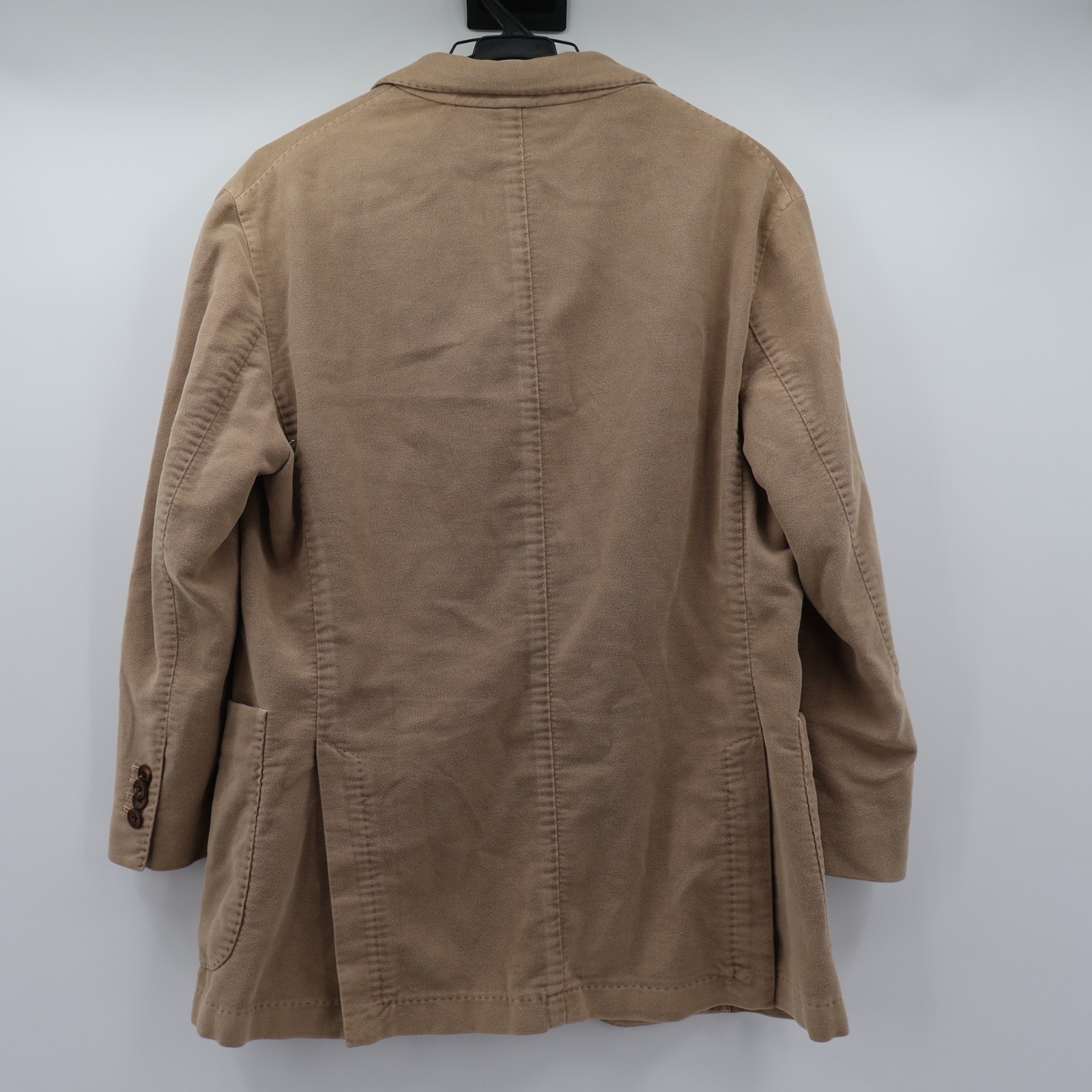 BOGLIOLI Beige Tailored Jacket 100% Cotone Size 48 Made in Italy
