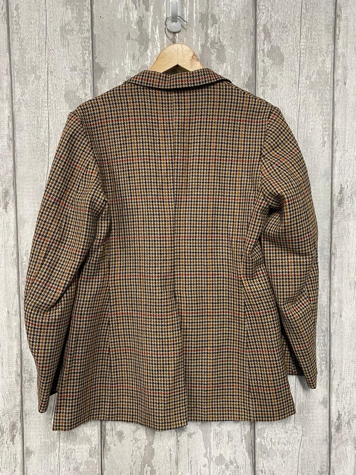Vintage Harrods Gun Club Check Sportcoat Blazer 38” Tweed Jacket