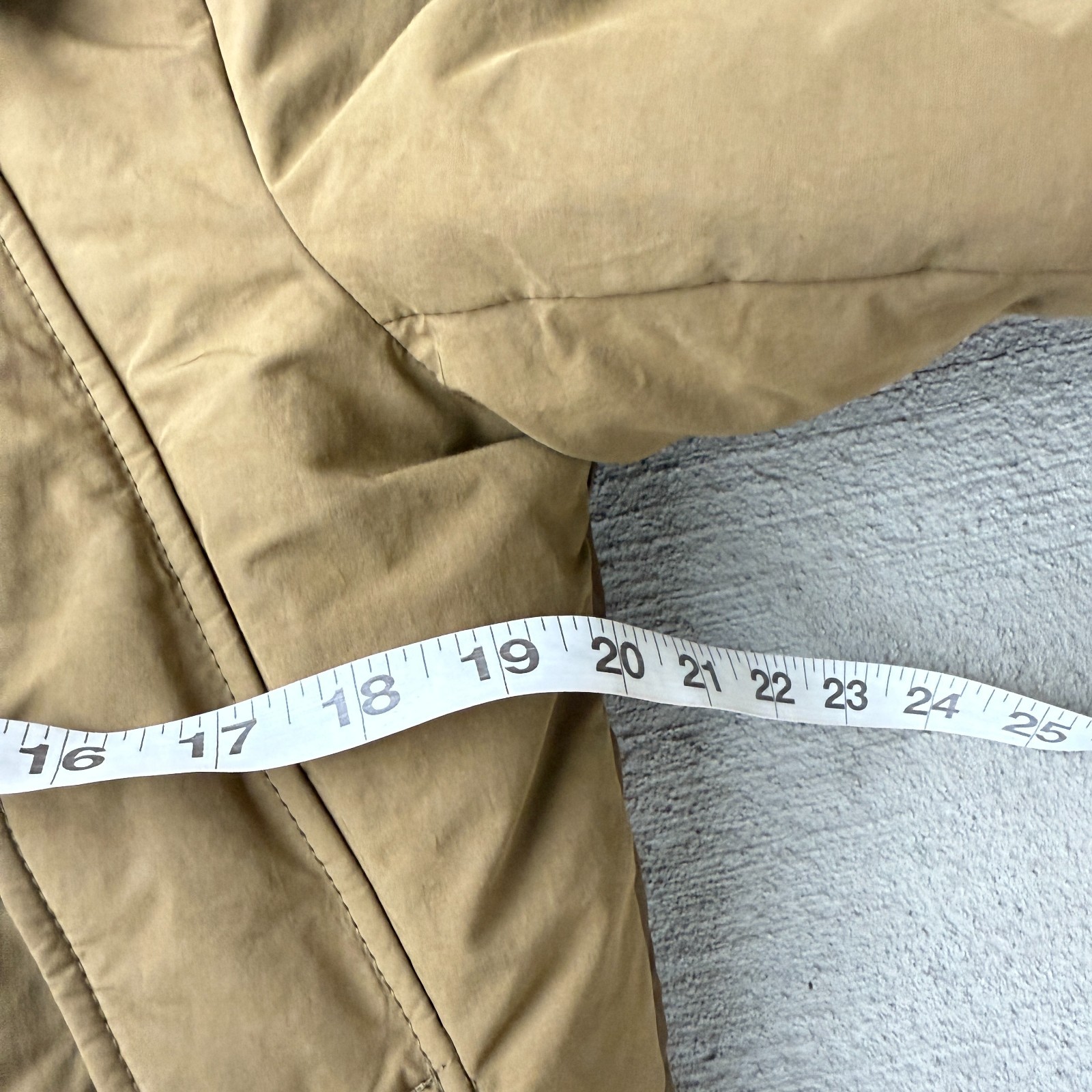 Intermezzo Mens Hooded Field Parka Jacket Brown Pocket Winter Warm Outdoor XL