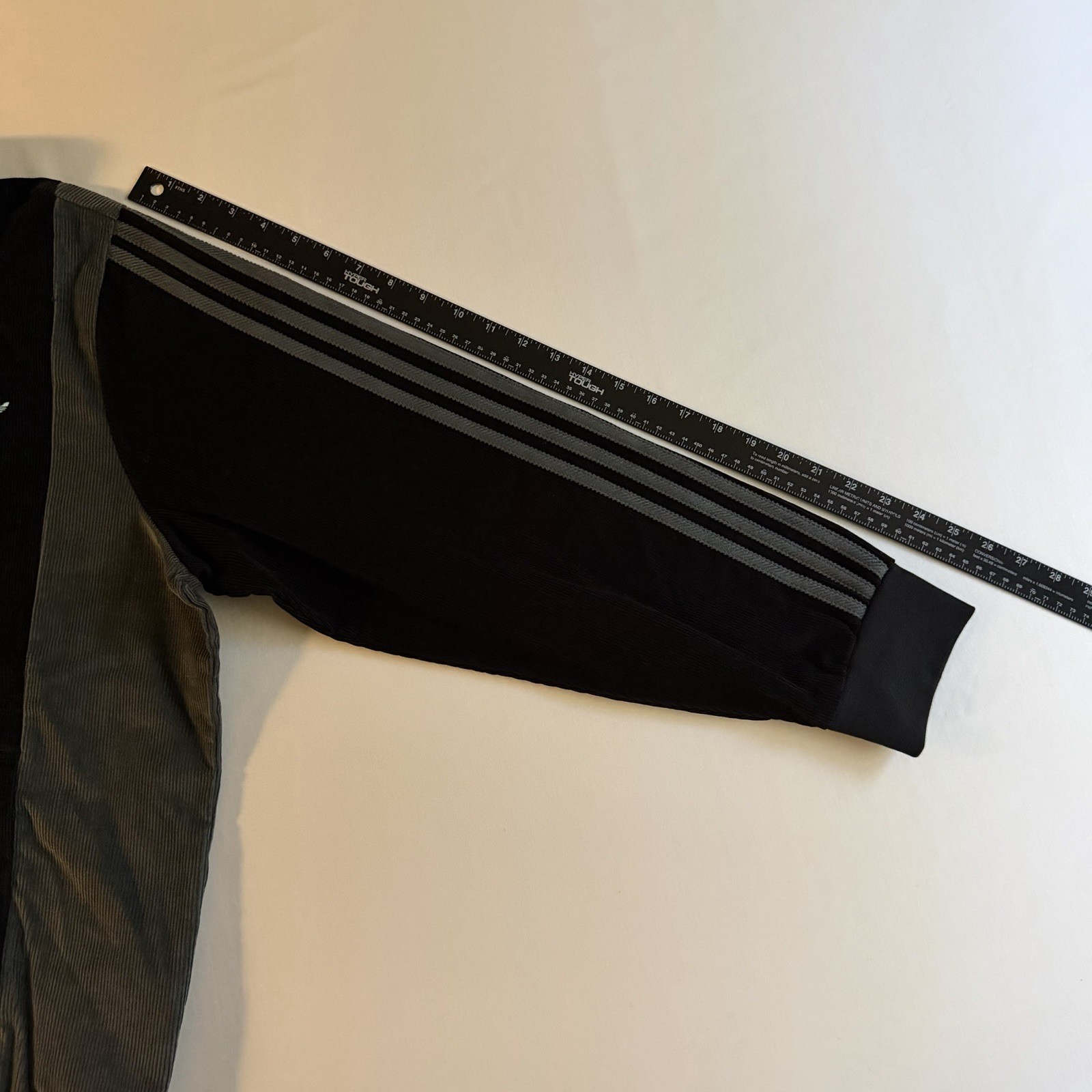Adidas Originals Corduroy Pro Track Top Men L Retro Trefoil Full Zip Jacket