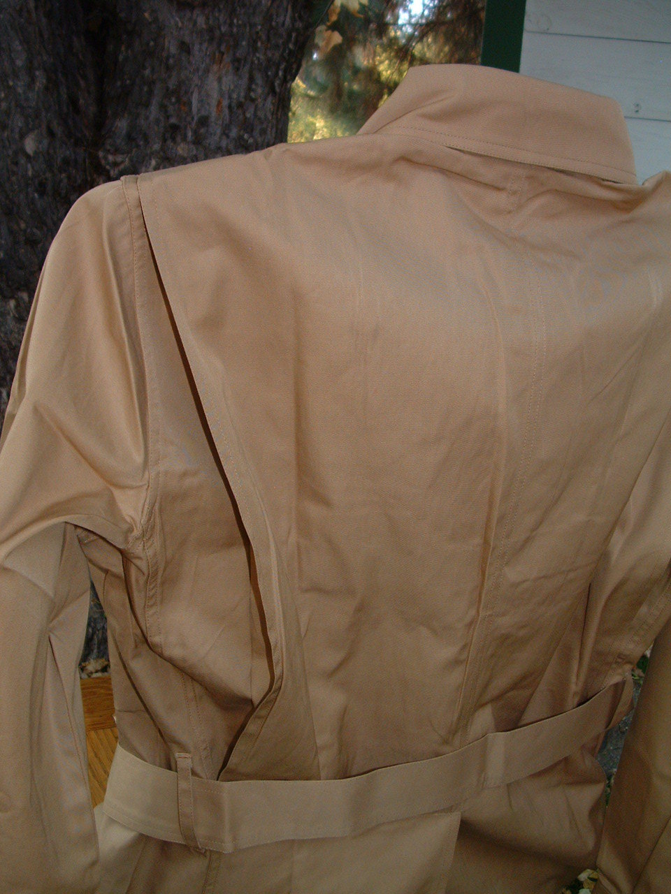 VTG HUNTING WORLD NYC Safari Bush Jacket BROWN 38 – Pleated – NOS MIB