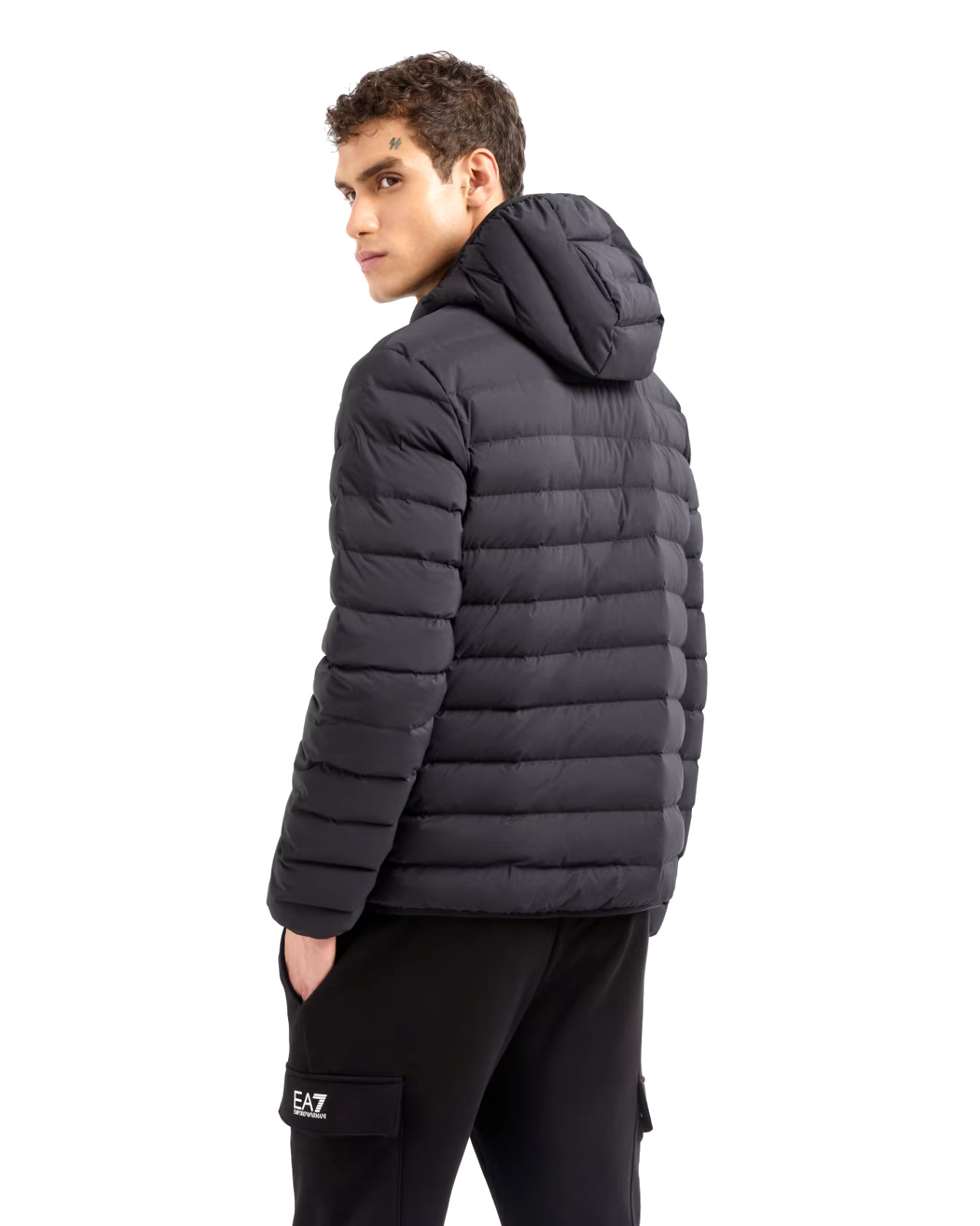 EMPORIO ARMANI EA7 6DPB16 PNHAZ DOWN JACKET MEN HOOD POLYESTER