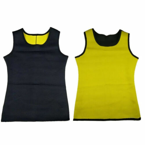 Men Neoprene Body Shaper Sweat Sauna Vest Fat Burner Waist Trainer Shapewear USA