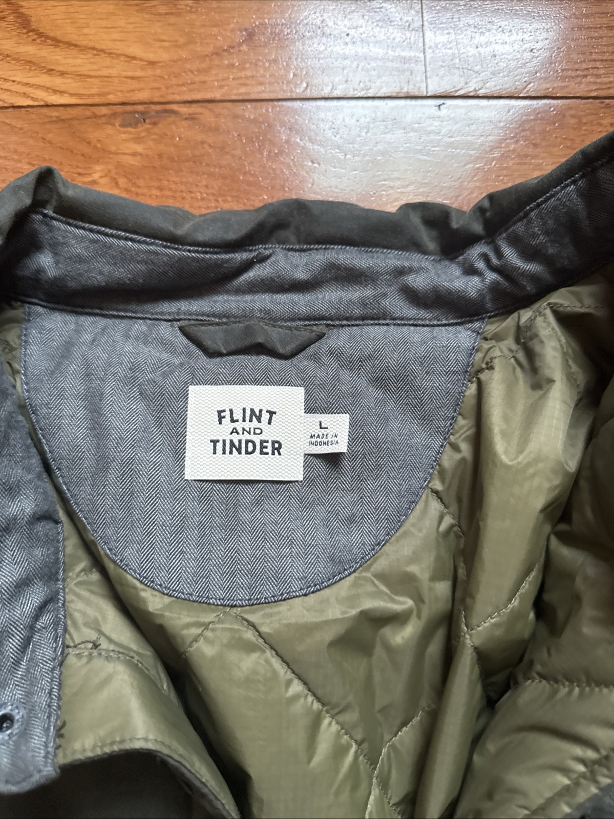 Huckberry Flint And Tender Waxed Jacket Men’s Large