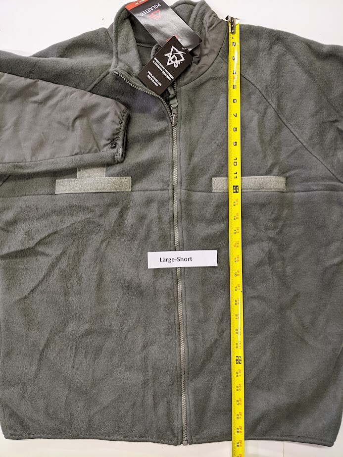 U.S. MILITARY PARKA LINER POLARTEC FLEECEJACKET FLAME-RESISTANT Large-L/R/S