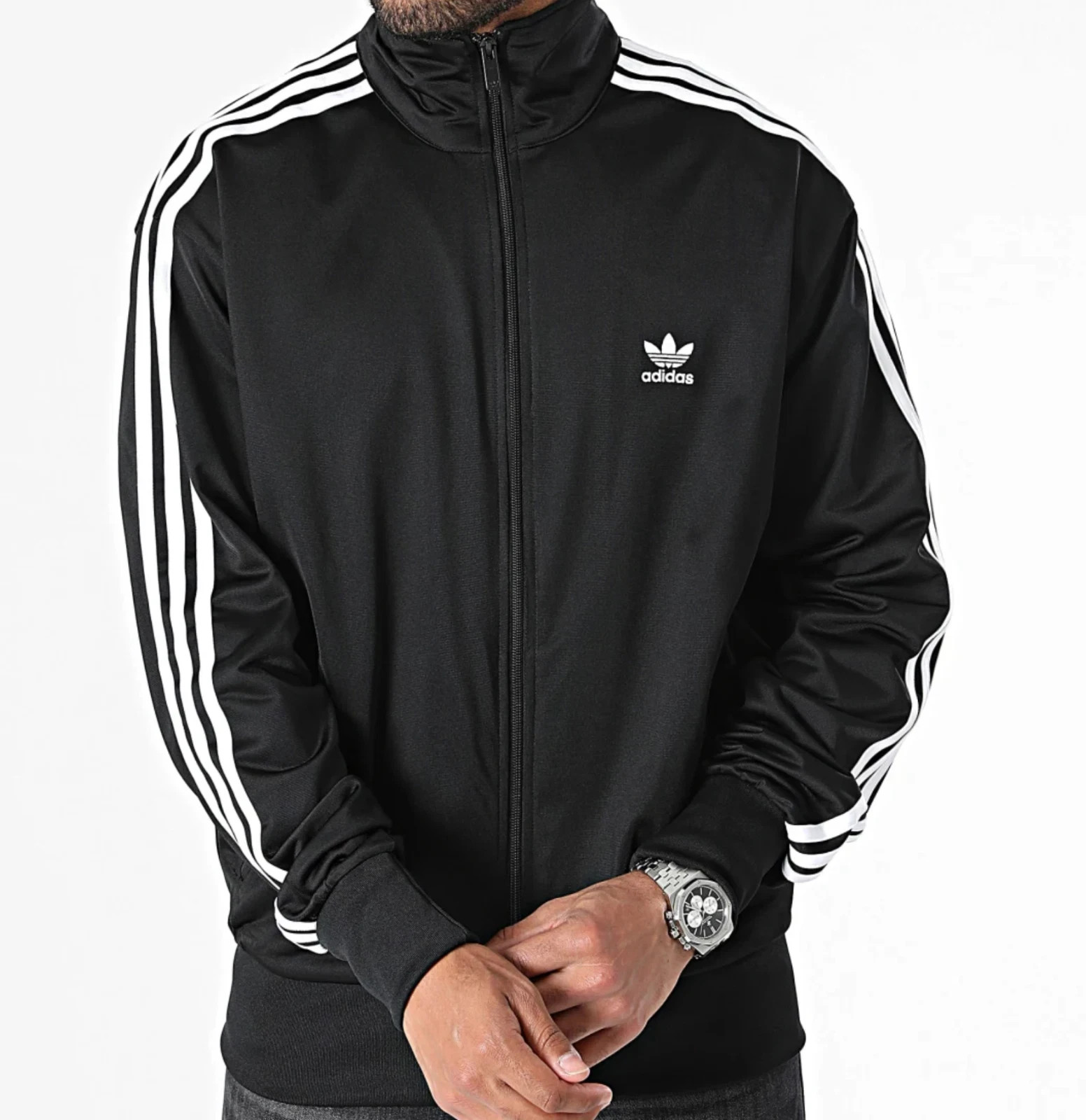 NEW MEN’S ADIDAS ORIGINALS FIREBIRD TREFOIL TRACK JACKET ~SIZE 2XL XXL #IJ7058
