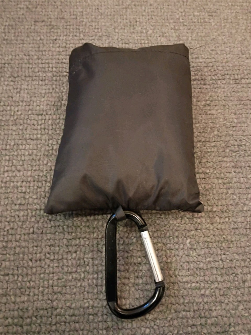 Rain Jacket Unisex All Sizes Black Waterproof Lined Pockets S M L X XL XXL Pouch