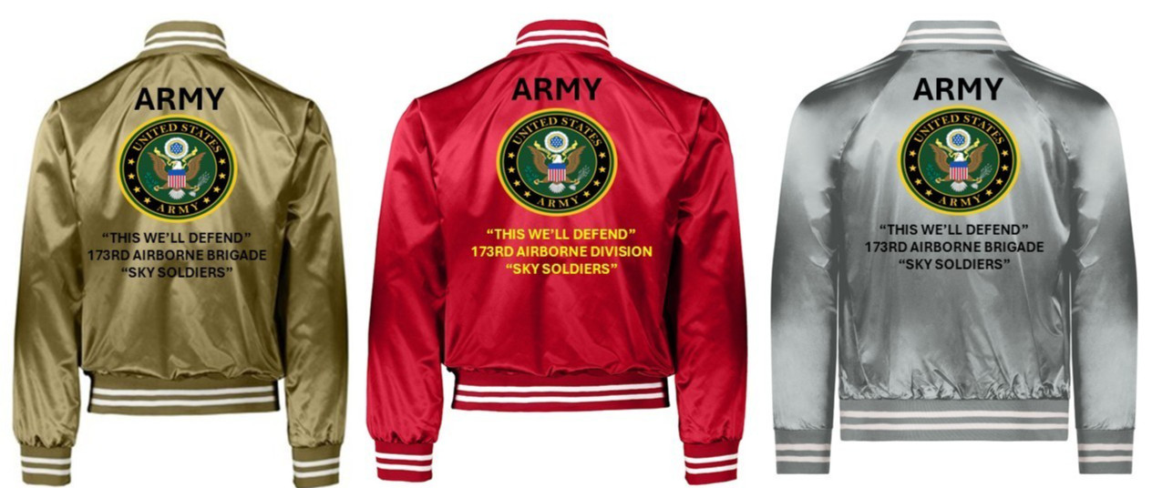 ARMY*VIETNAM* FIREBASE BASTOGNE *SATIN JACKET*ARMY OFFICIAL LICENSE