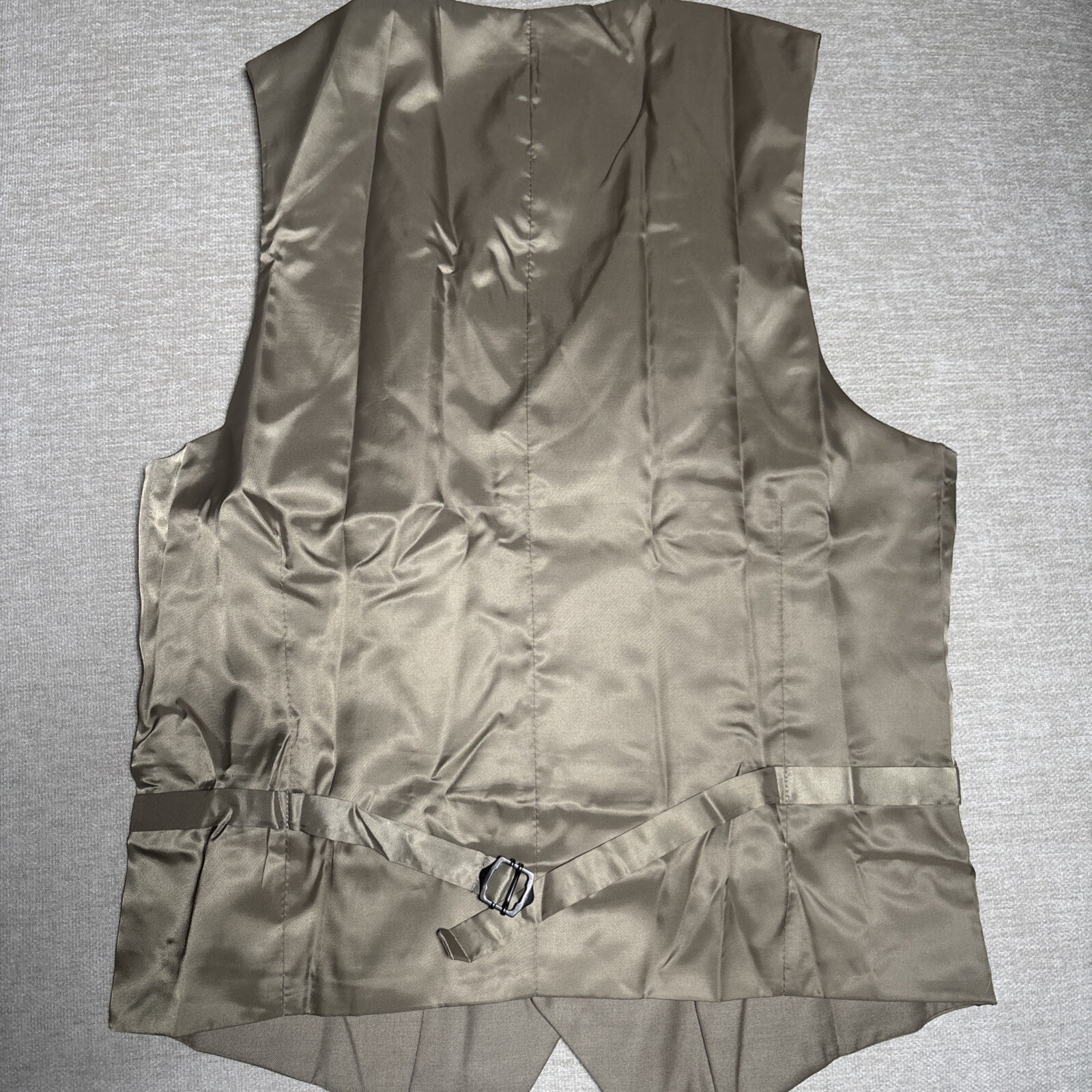 Men’s Solid Formal Business Dress Vest Waistcoat Vest for Suit or Tuxedo Size Xs