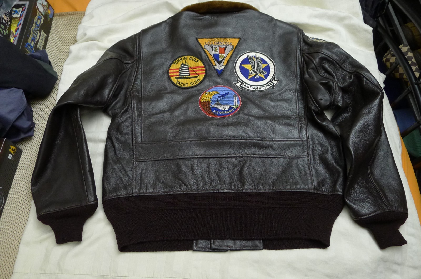 Buzz Rickson G-1 size 44 with factory patches US seller