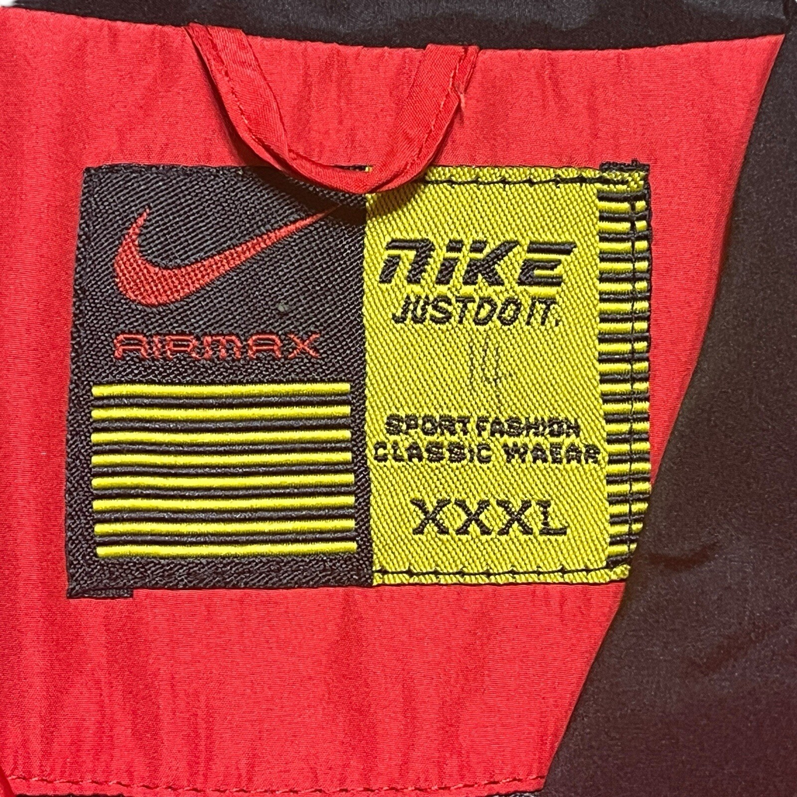 Nike Air Max Jacket Red Black XXL Men’s Windbreaker
