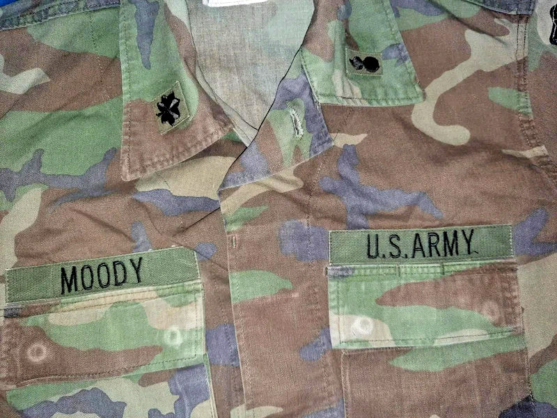US Army 1st Pattern Woodland Camo BDU Twill Cotton Jacket USGI Surplus