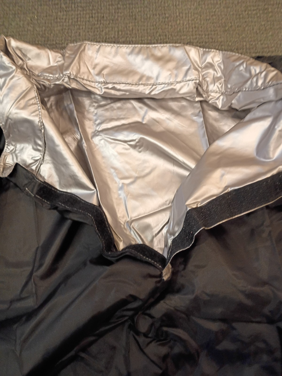 Rain Jacket Unisex All Sizes Black Waterproof Lined Pockets S M L X XL XXL Pouch