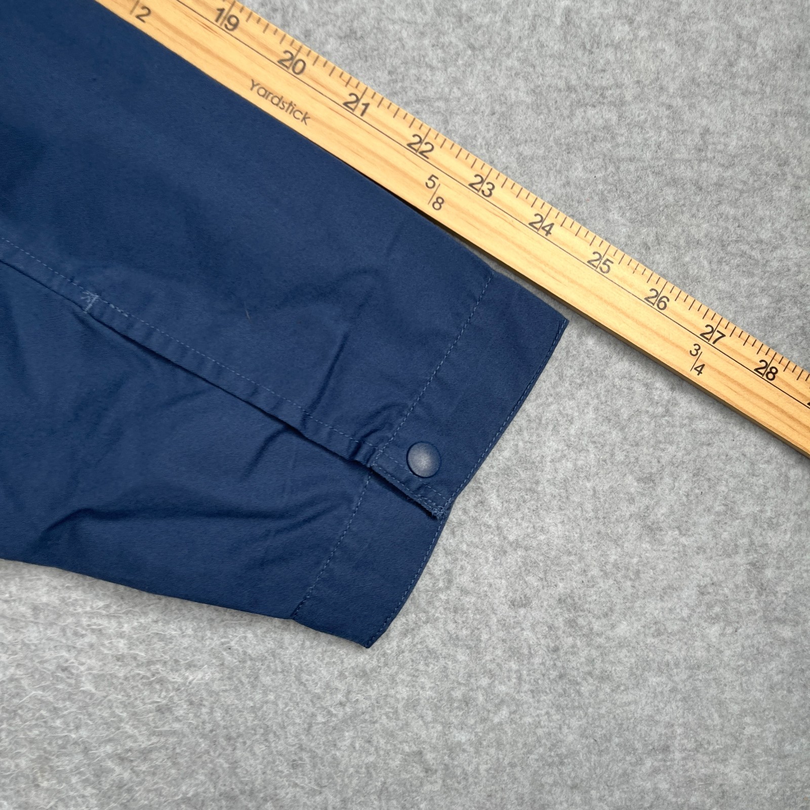 Dockers Shirt Jacket Mens XL Navy Blue Snap All Season Tech Pocket New NWT