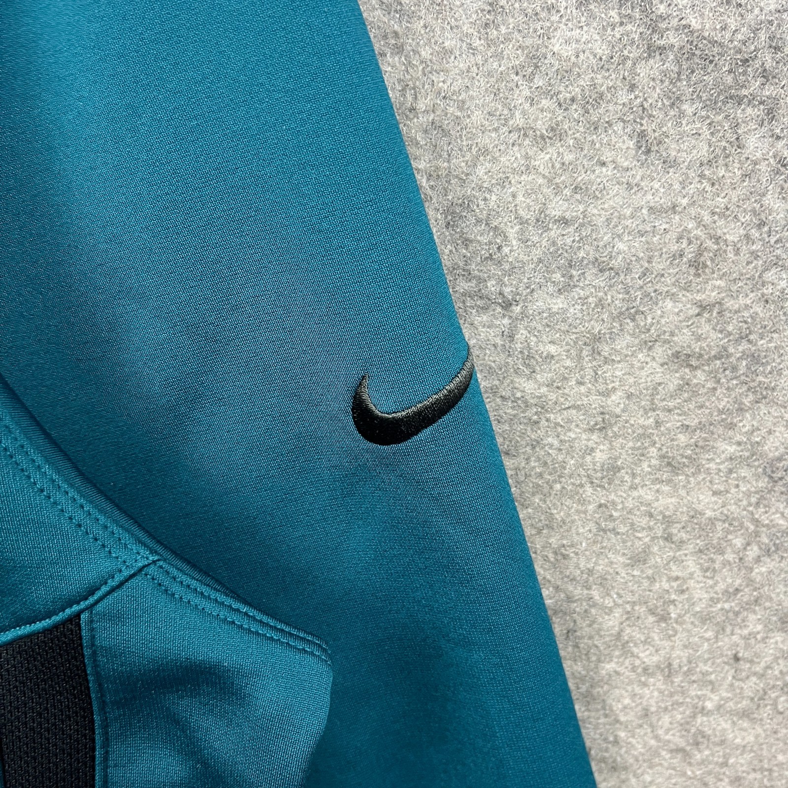 Nike Jacket Mens Small Teal Therma Fit 1/4 Zip Golf Jumper Pullover Mid Layer