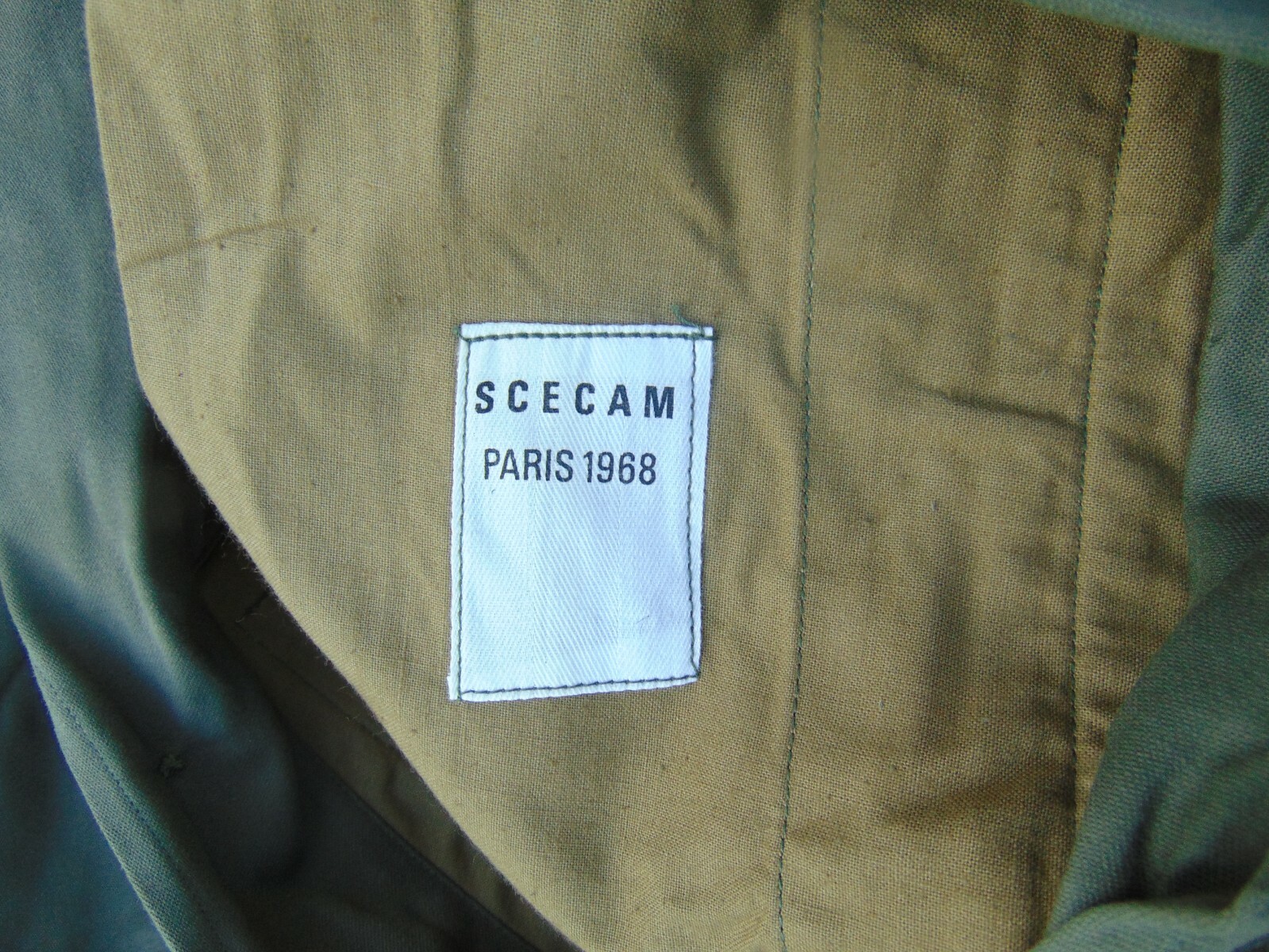 French Army M64 O.D. Field Jacket, Size M, New old stock cd., free shipping