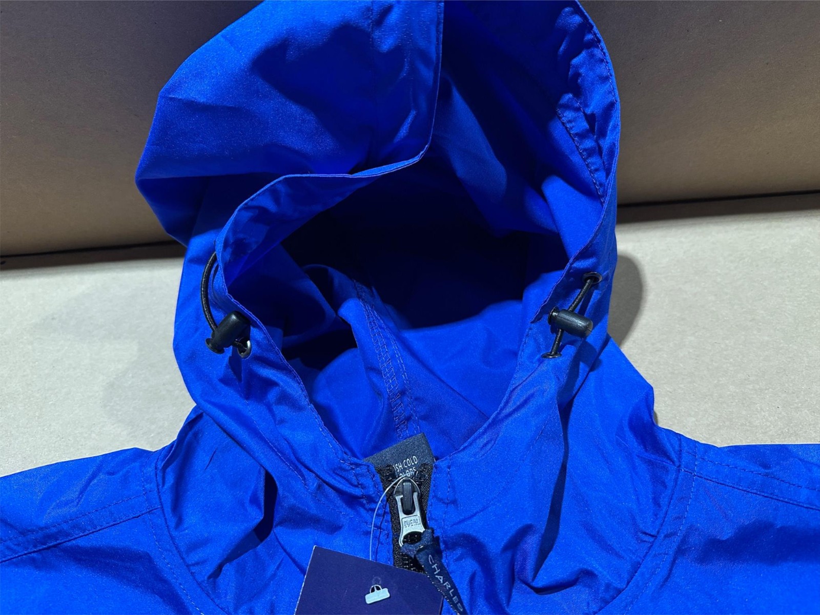 Pratt & Whitney Autoair Pack-N-Go Half Zip Pullover Unisex in Royal Blue RARE