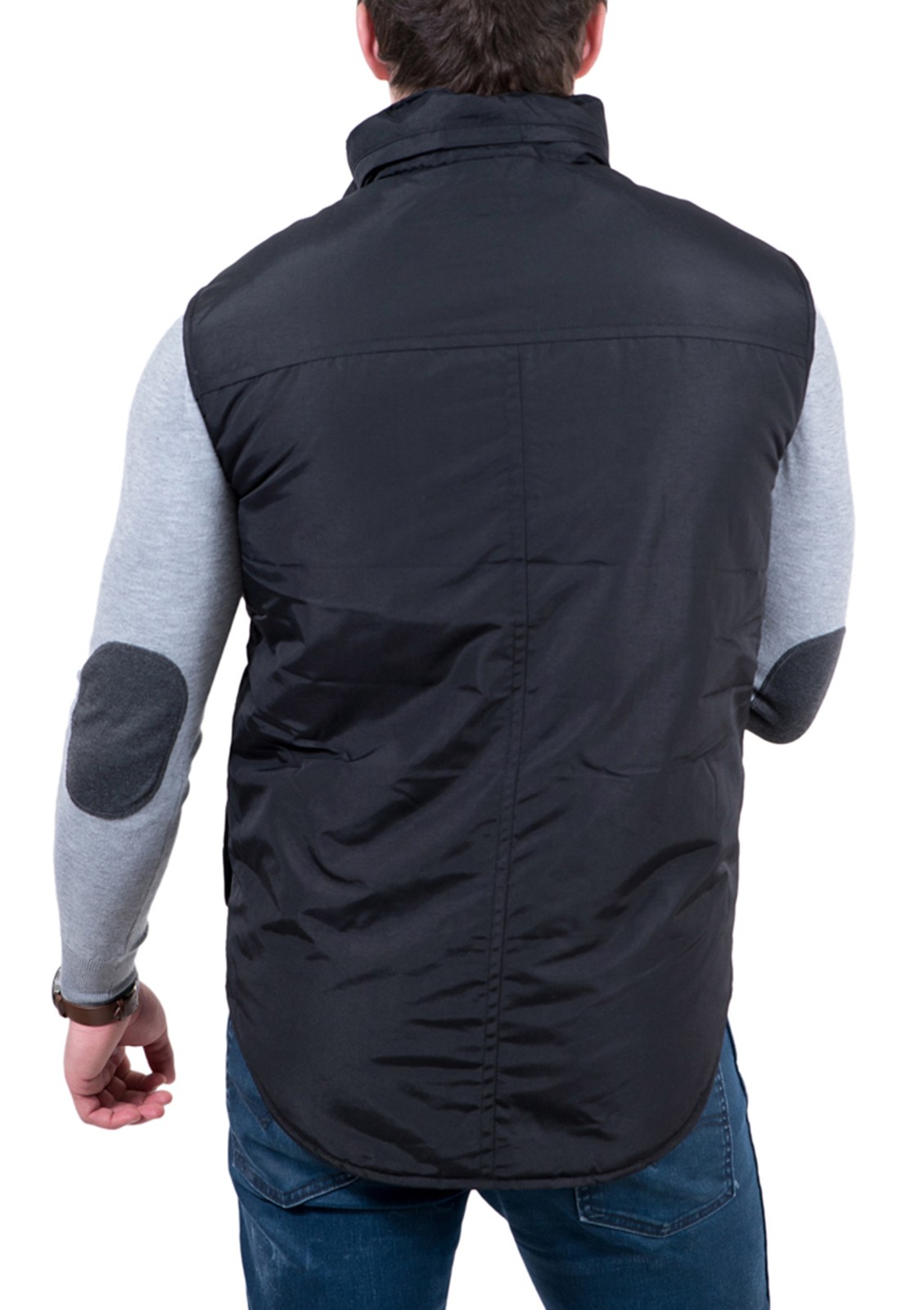 GianFranco Ferre X-large Nero Black Sleeveless Jacket