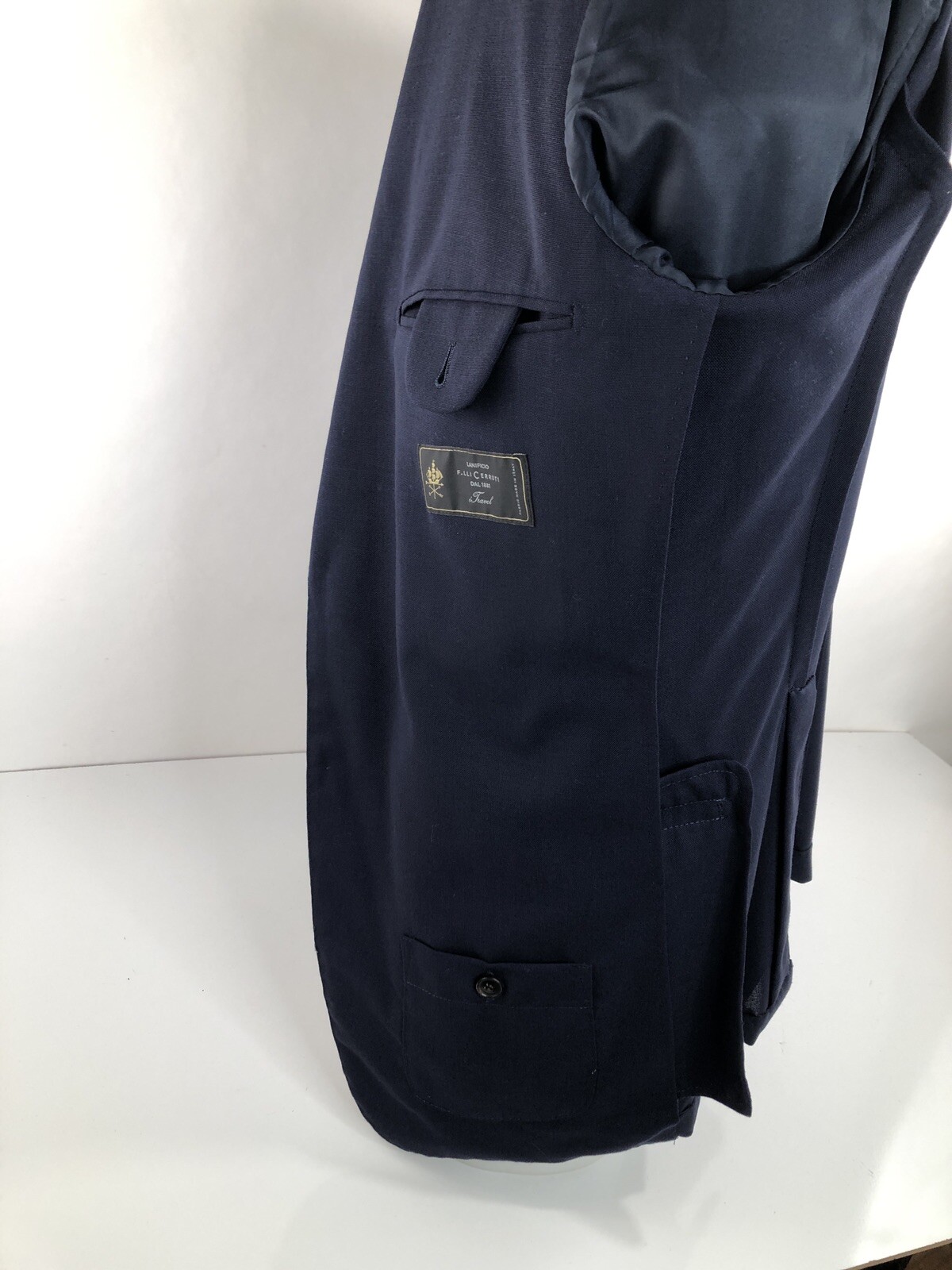 SUIT SUPPLY – HAVANA TRAVELLER Slim CERRRUTI WOOL – 40 L Blazer Jacket