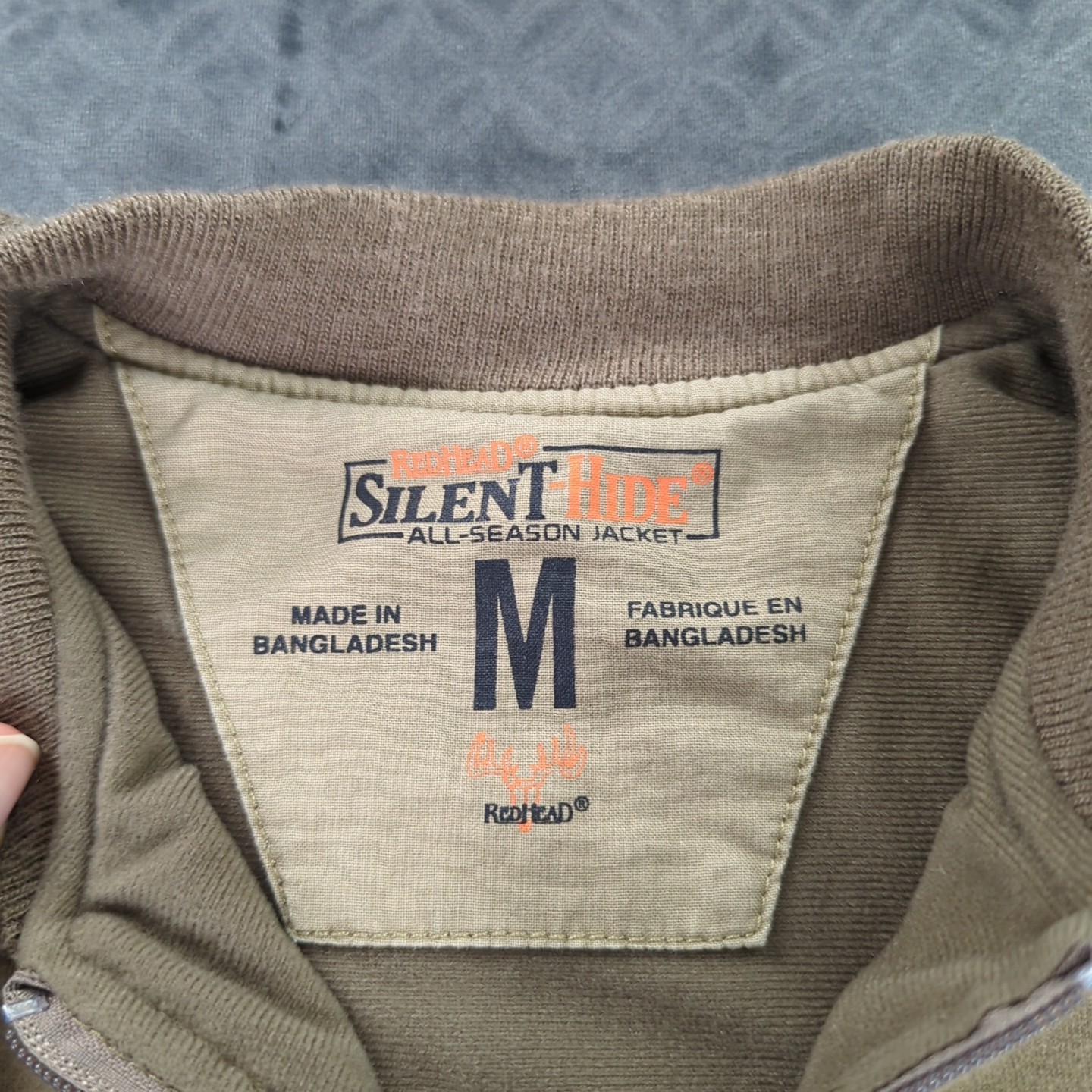 RedHead Silent Hide All Season Jacket Vest Full Zip Pocket Sleeveless Men Medium