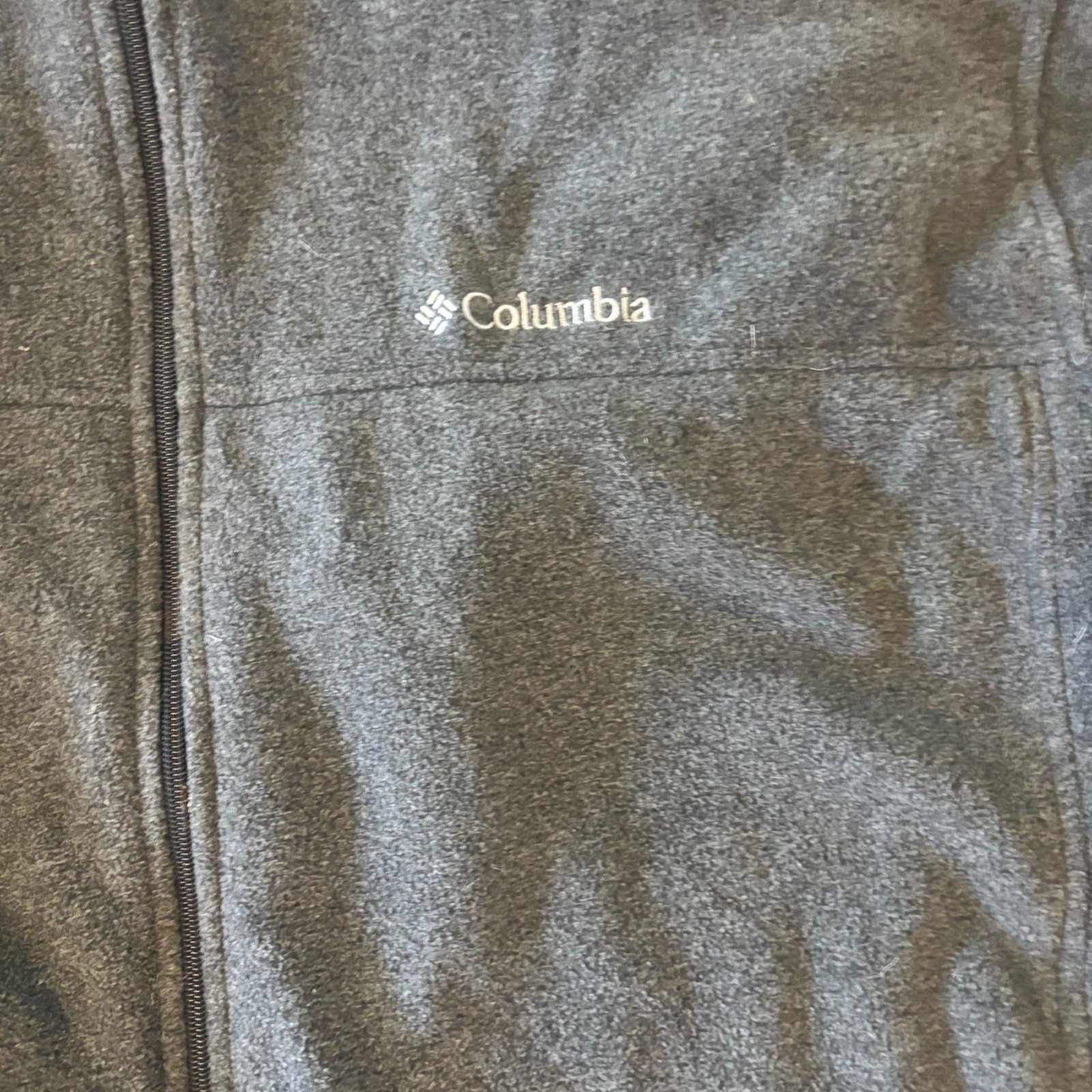 Columbia Steens Mountain Full Zip Fleece Jacket Mens 4XT 4XLT Charcoal Gray