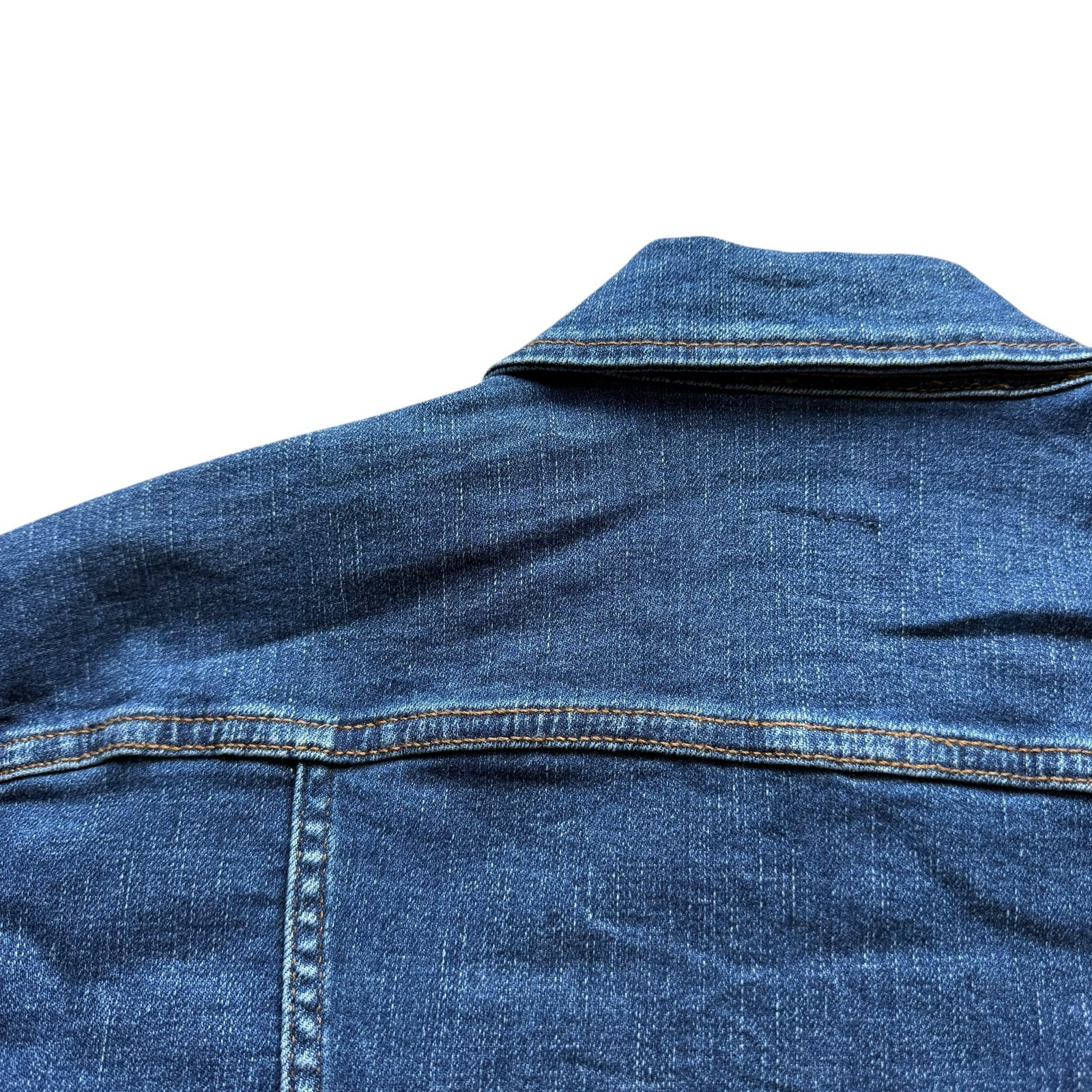 LEE Men’s Dark Blue Wash Regular Fit Extreme Motion Rider Trucker Denim Jacket