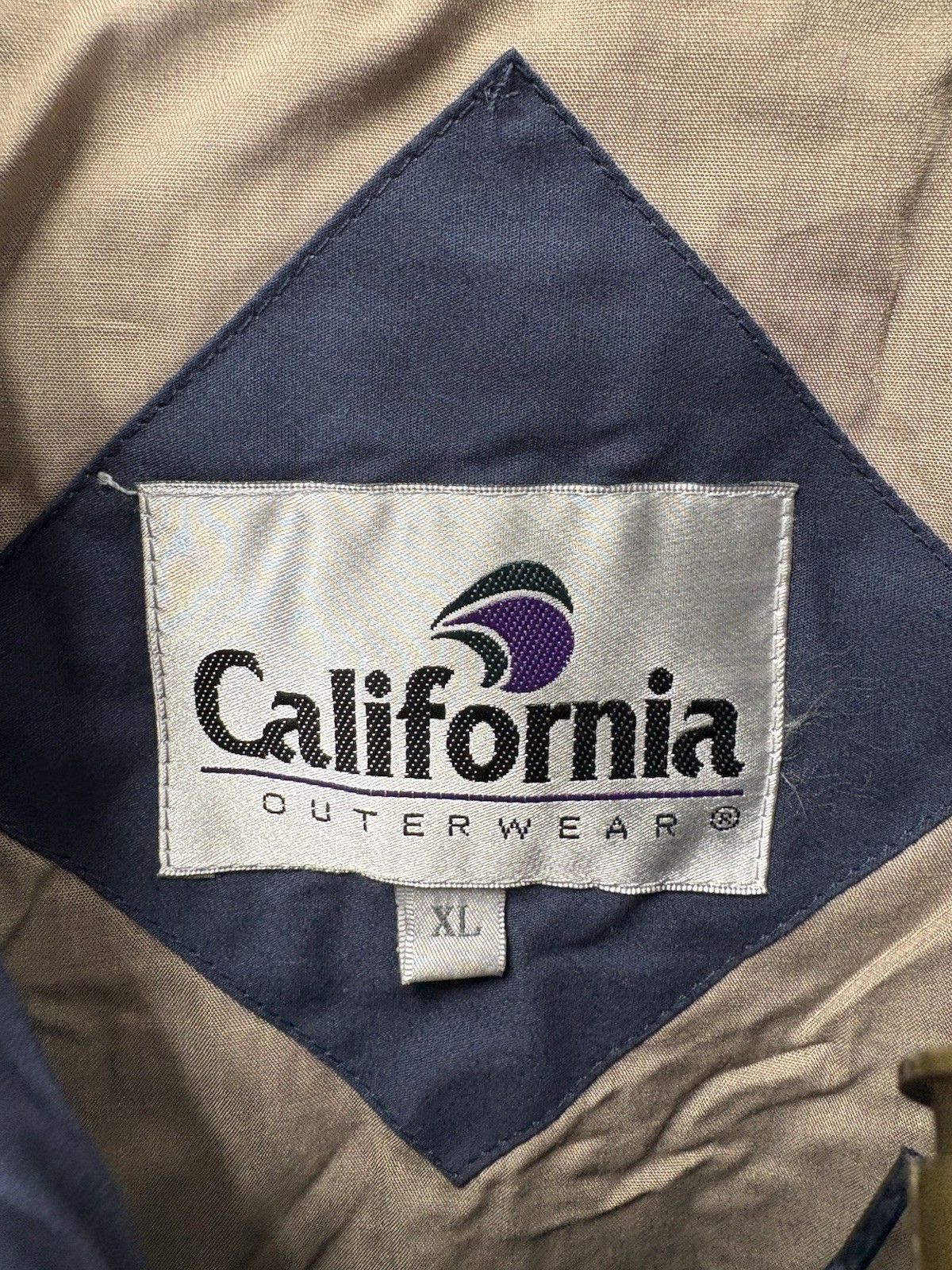 California Outerwear Time Warner Cable Blue Jacket Size XL NWT