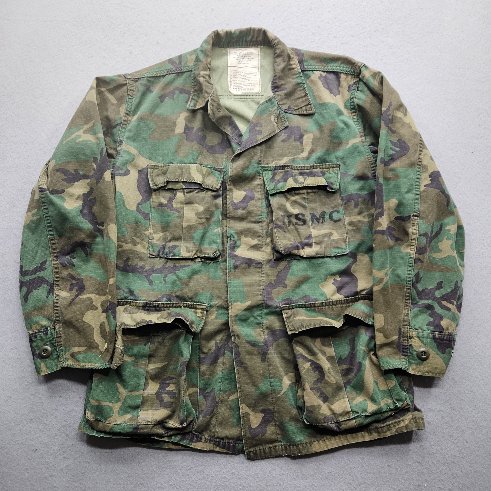 USMC United States Marines Selma Men’s Small Camouflage Military Jacket