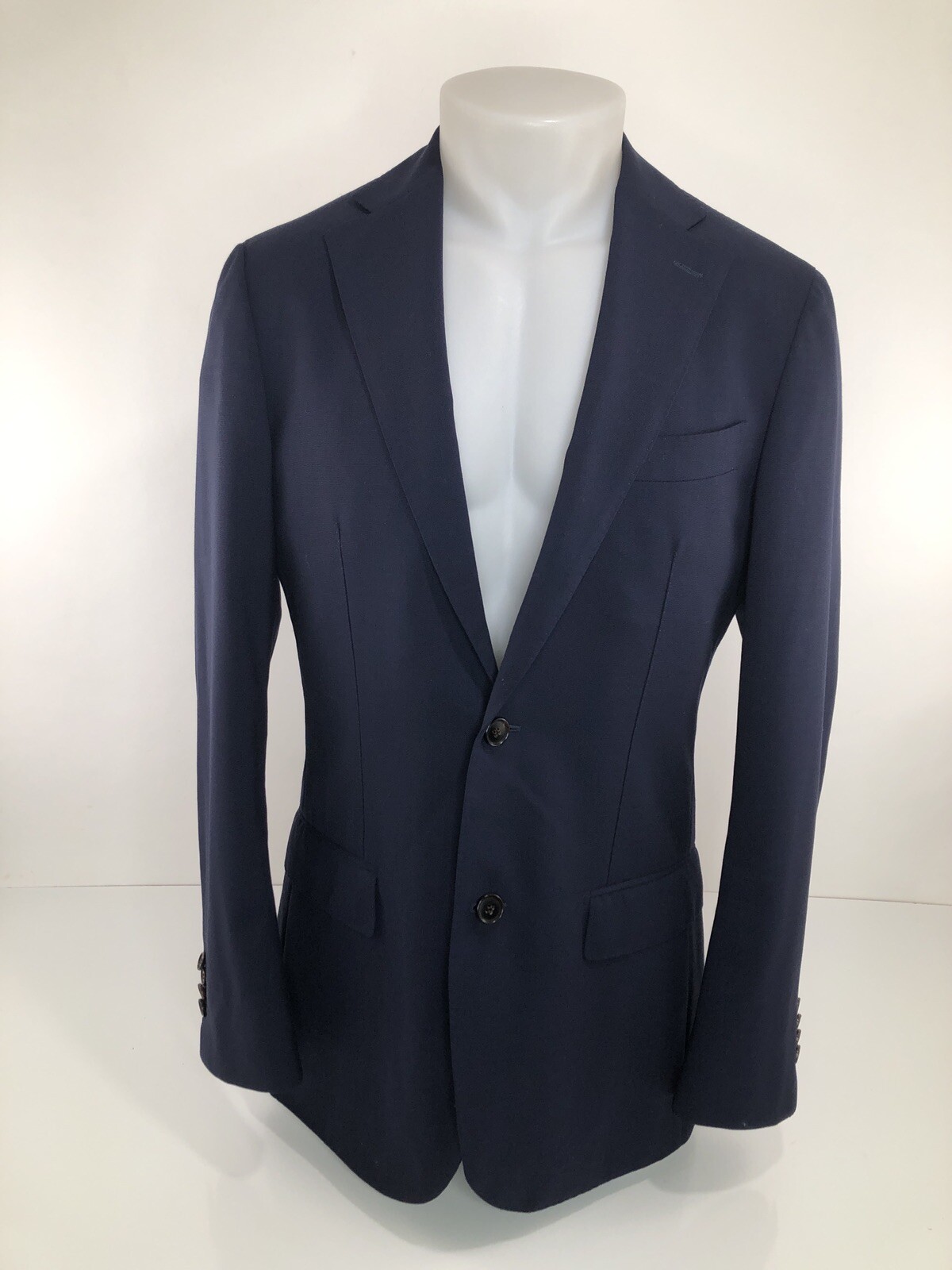 SUIT SUPPLY – HAVANA TRAVELLER Slim CERRRUTI WOOL – 40 L Blazer Jacket